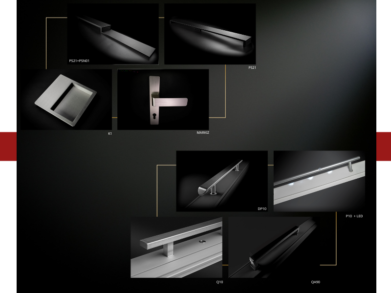 VIKKING lauko durų rankenos ir rankenėlės – modernus dizainas ir funkcionalumas